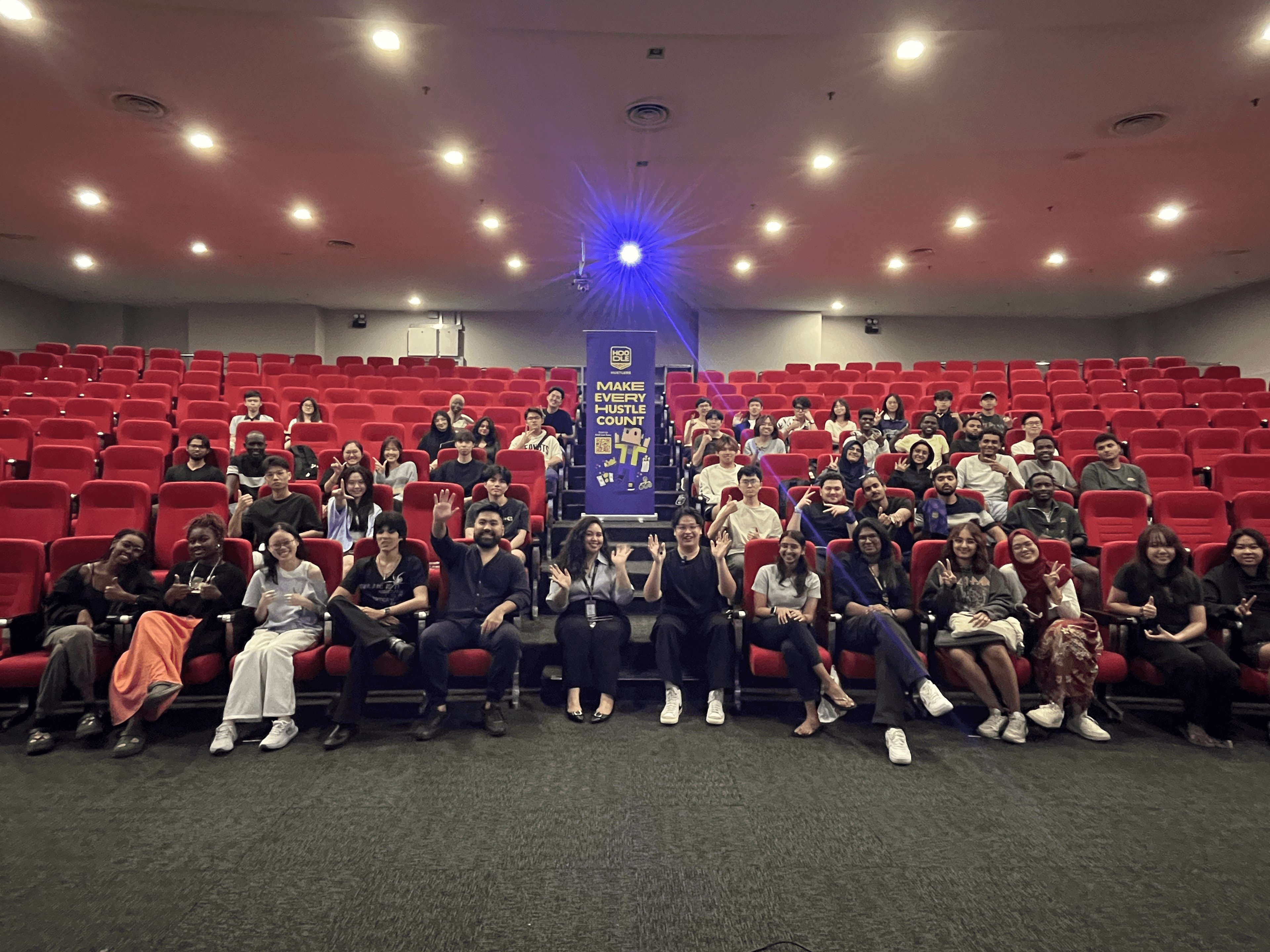 Students at UCSI University during Off The Record